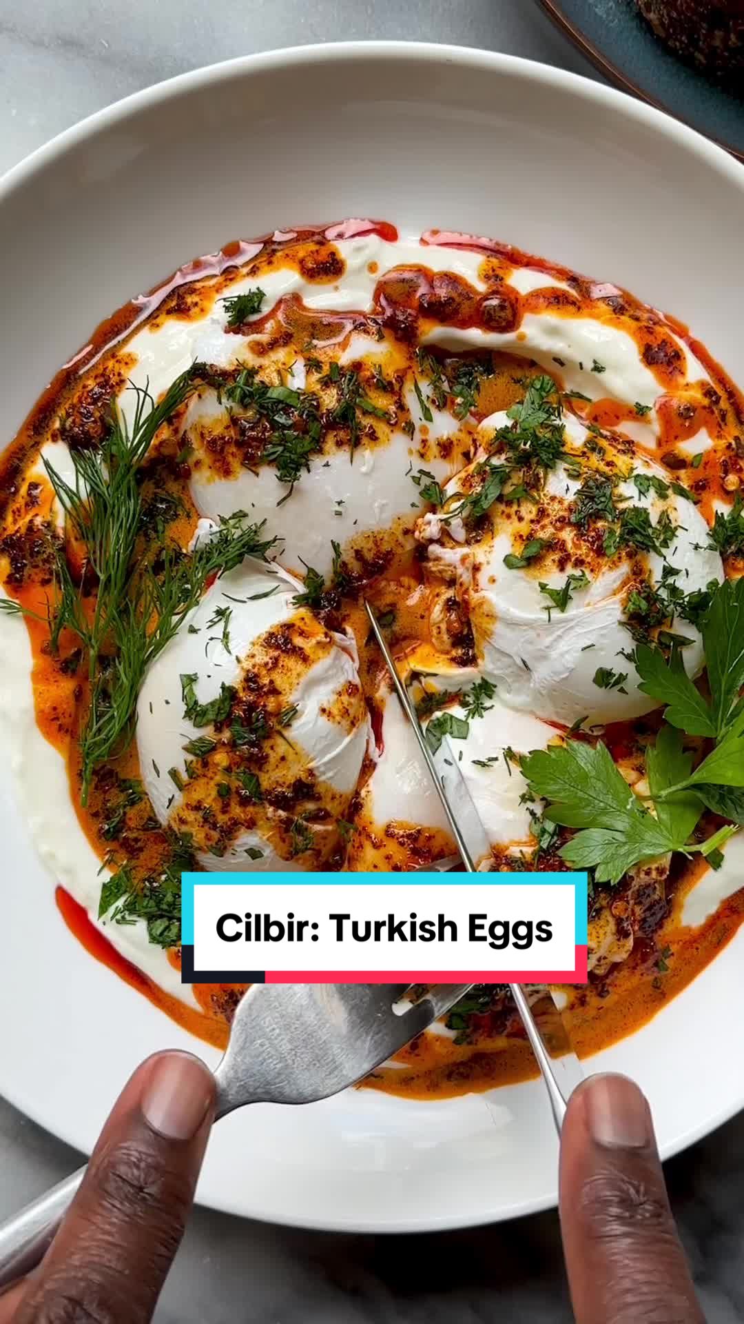 Çilbir (Turkish Eggs)