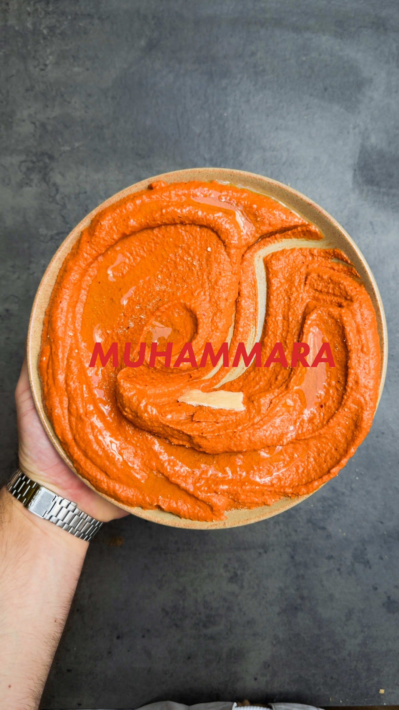 Muhammara (Syrian Roasted Red Pepper Dip)