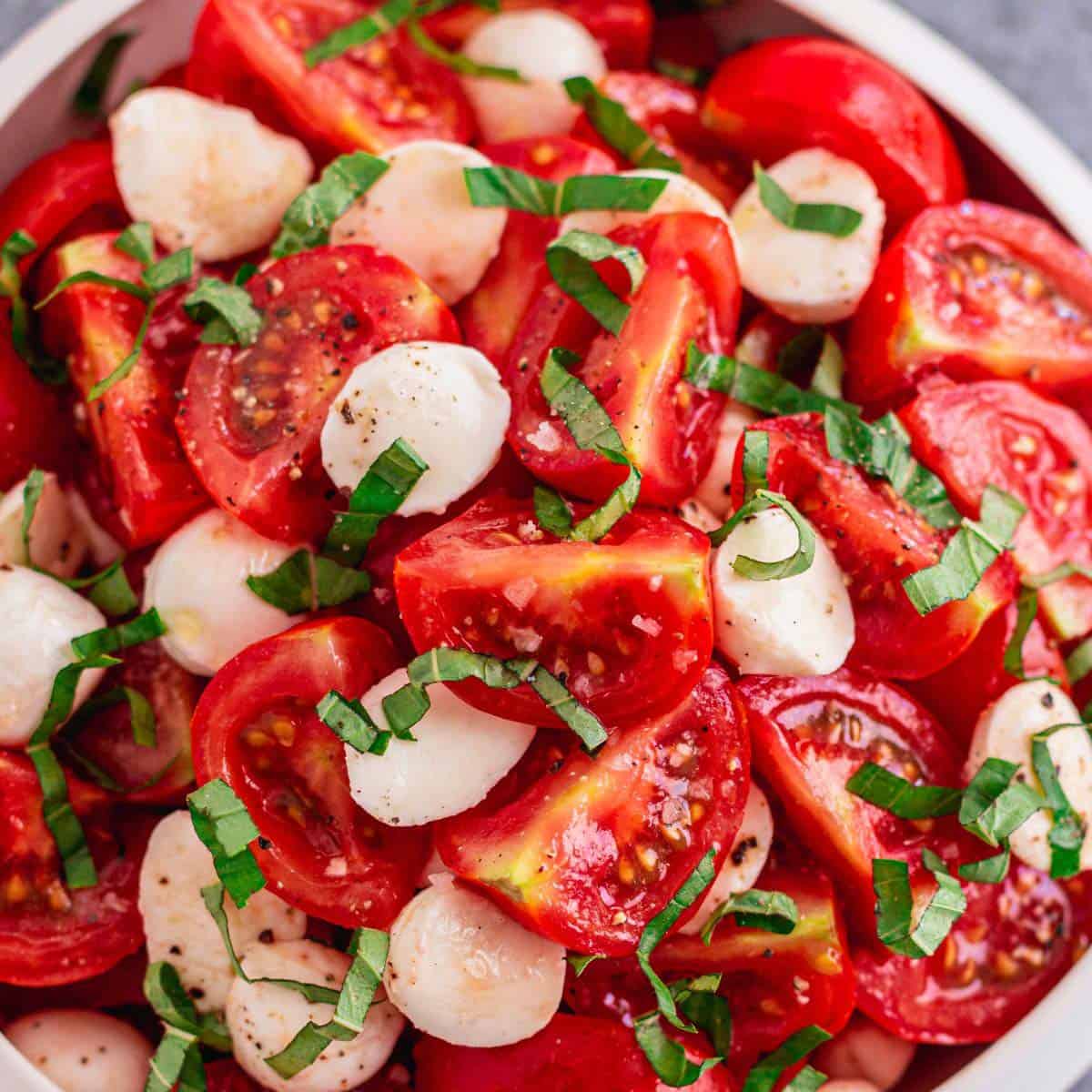 Mozzarella and Tomato Salad
