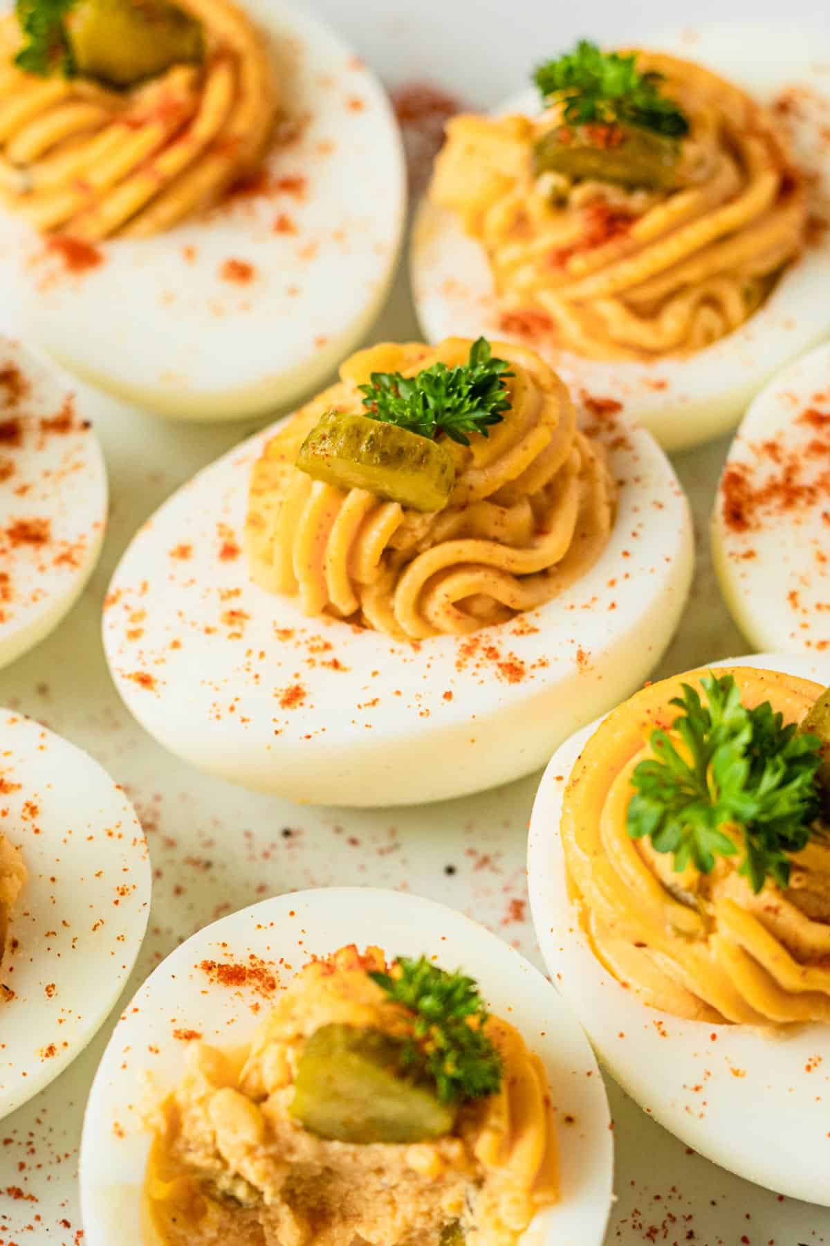 Million Dollar Deviled Eggs