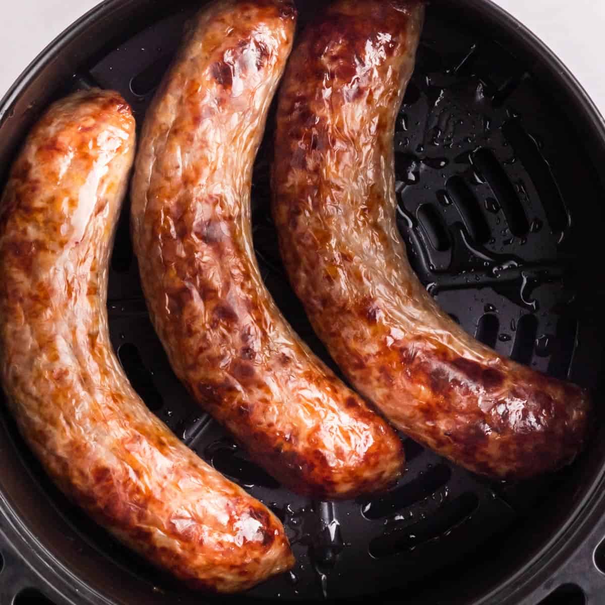 18 Minute Air Fryer Sausages Recipe