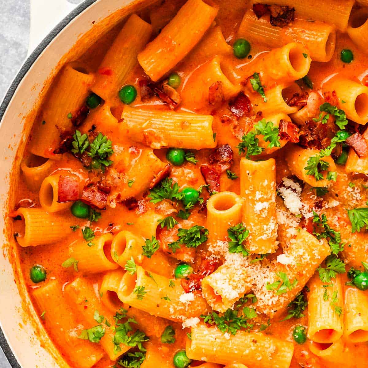 Spicy Rigatoni (Easy One Pot Recipe)