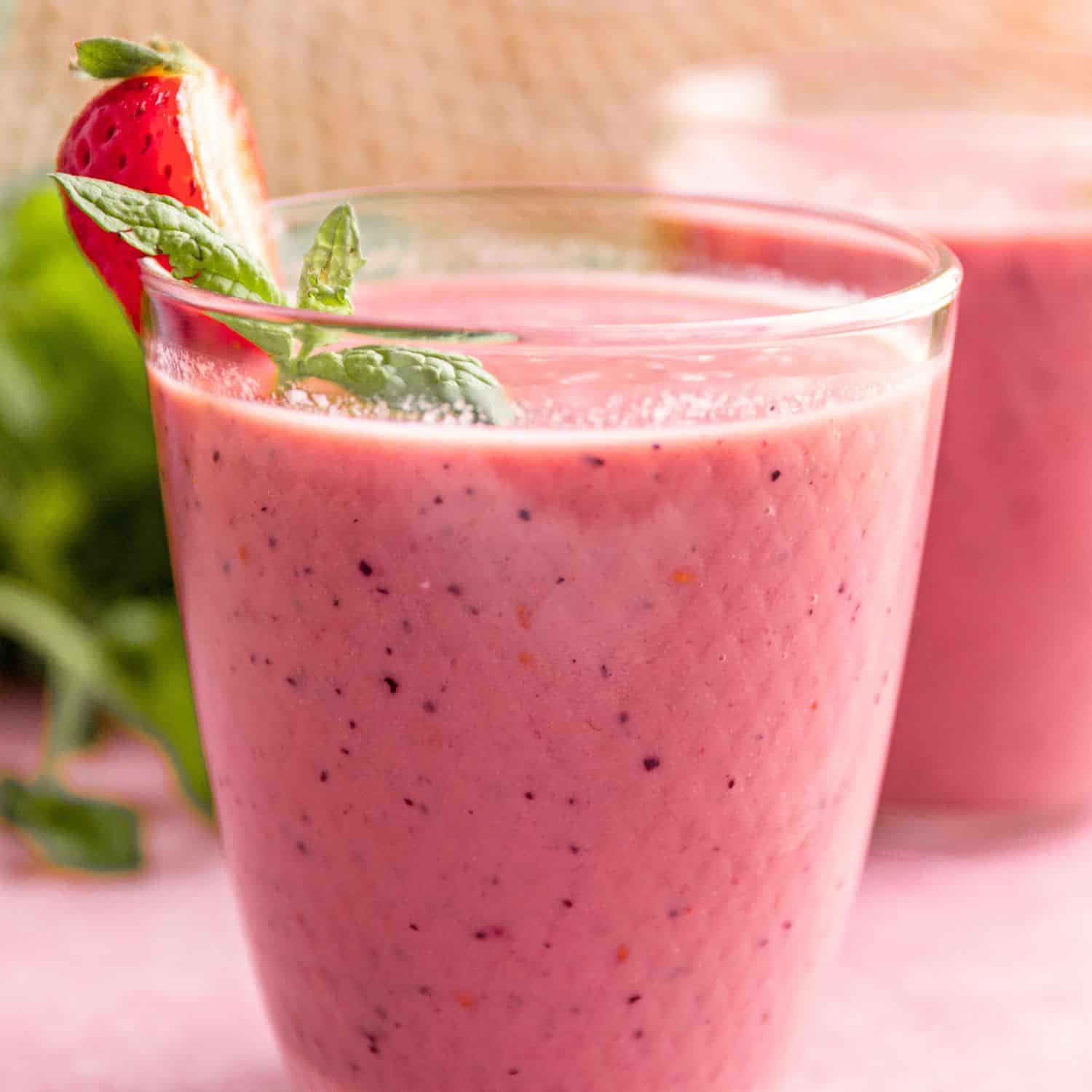 Berry Watermelon Banana Smoothie