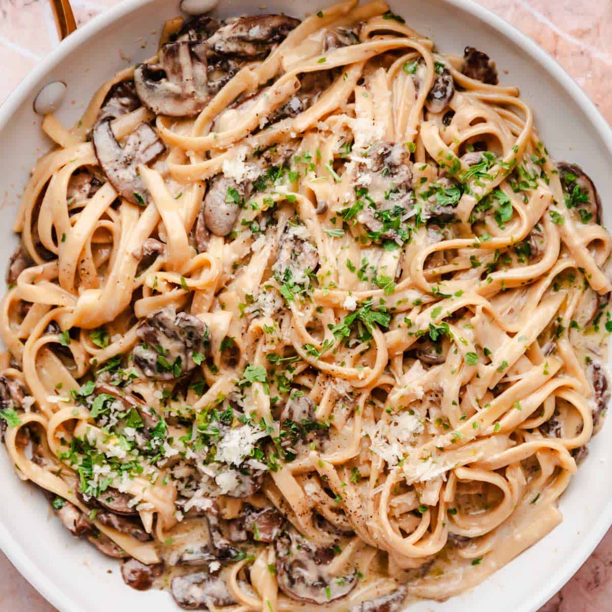 Mushroom Fettuccine