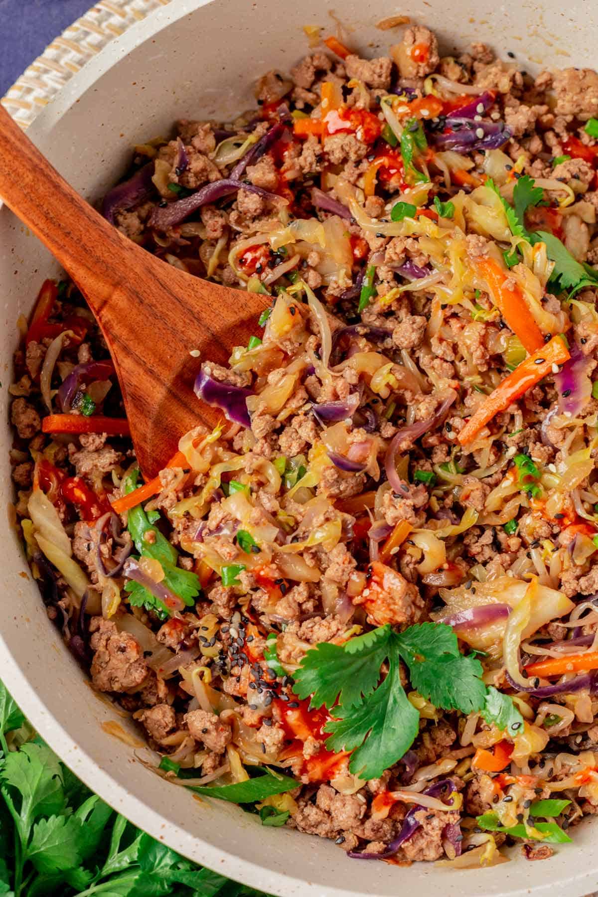 Low-Carb Inside Out Egg Roll