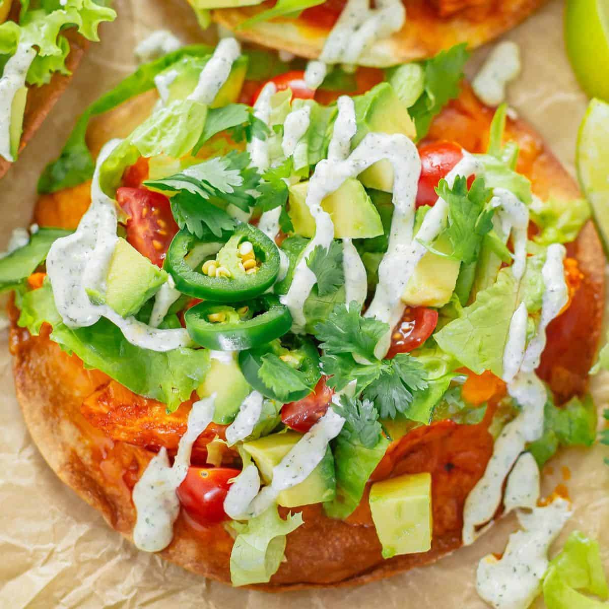 Chicken Tostada Recipe