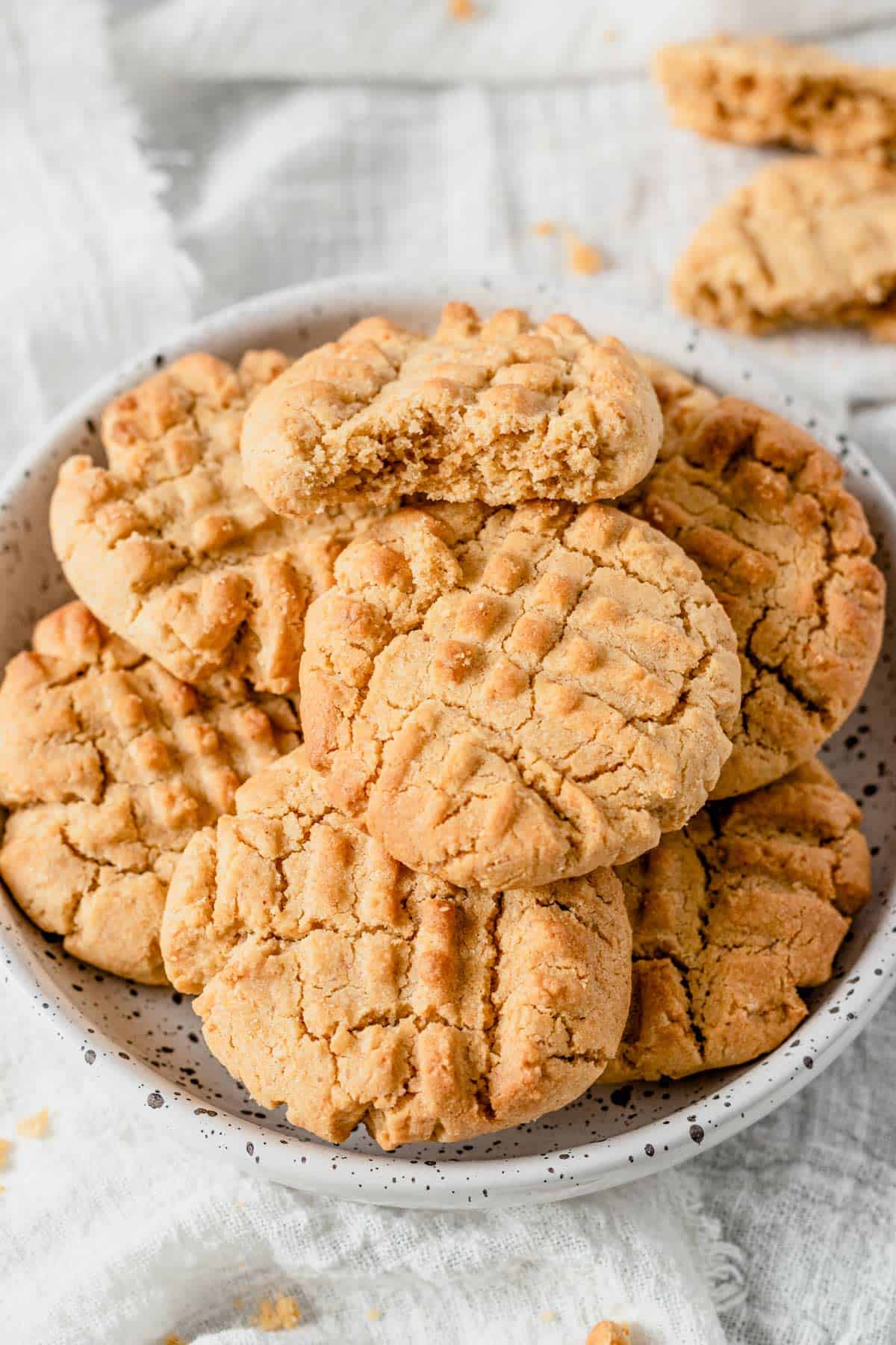 The Best Air Fryer Peanut Butter Cookies (Gluten free)