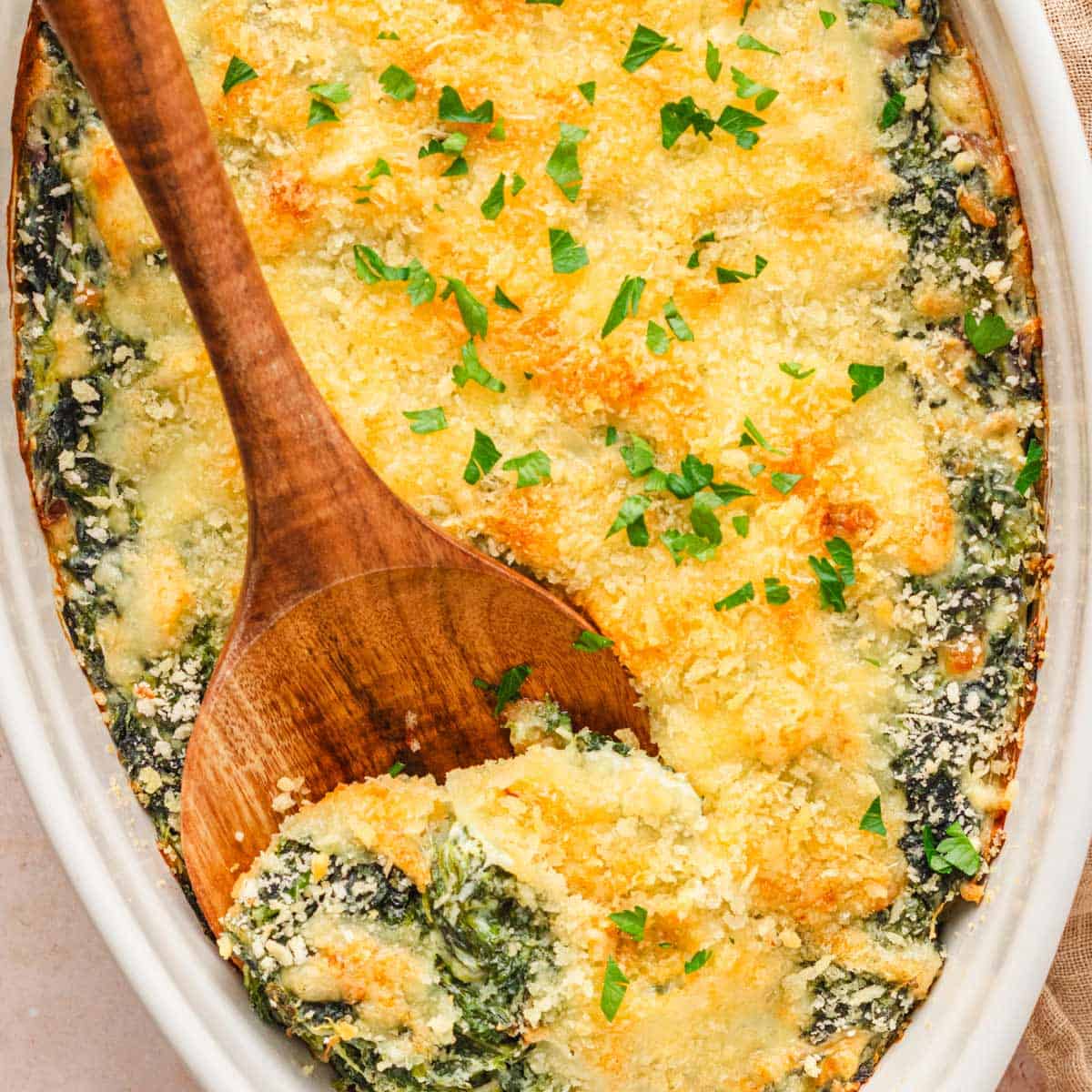 Spinach Gratin