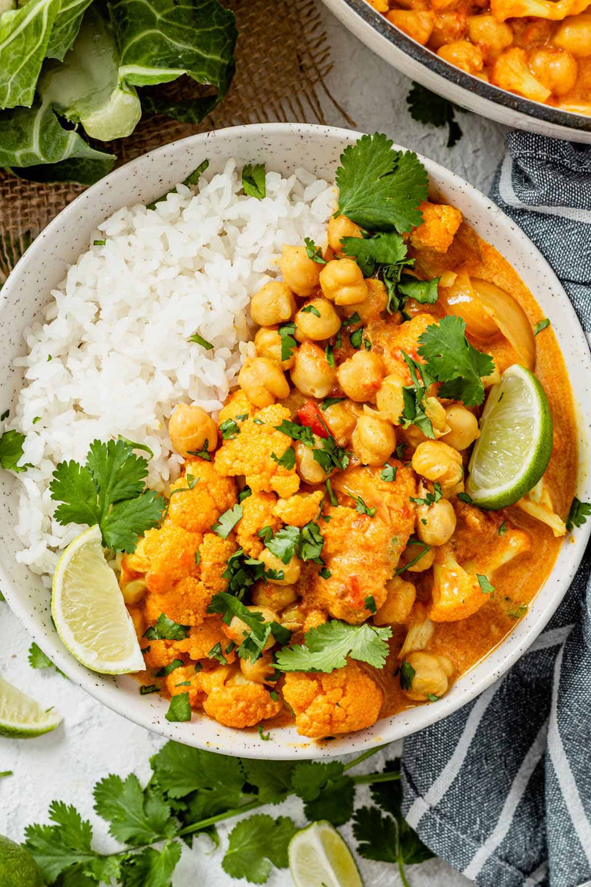 Vegan Chickpea Cauliflower Curry