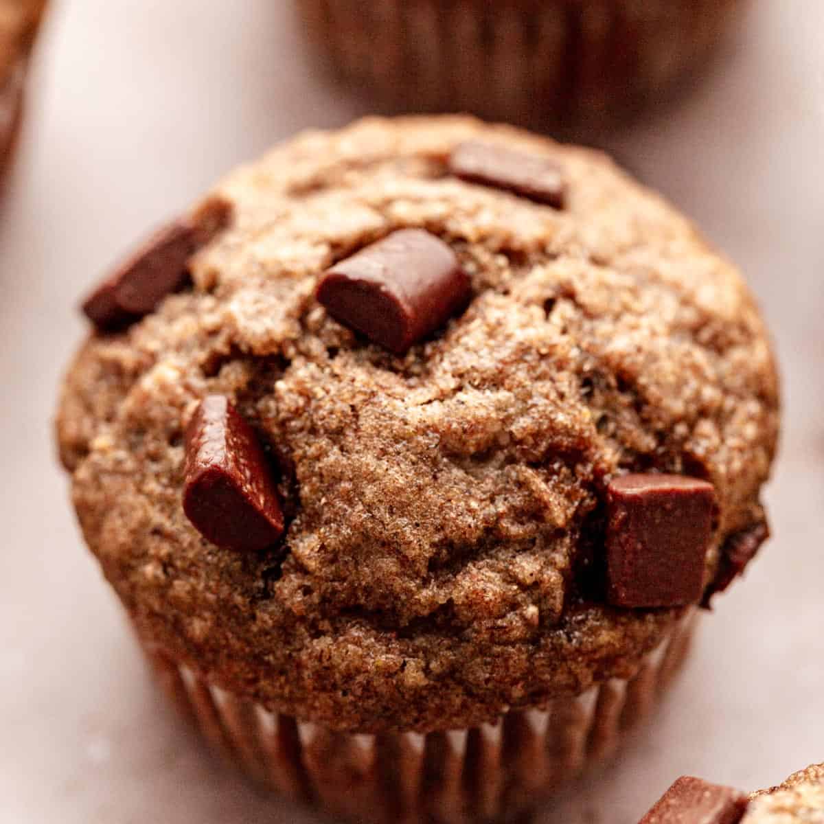 Banana Bread Chocolate Chip Muffins