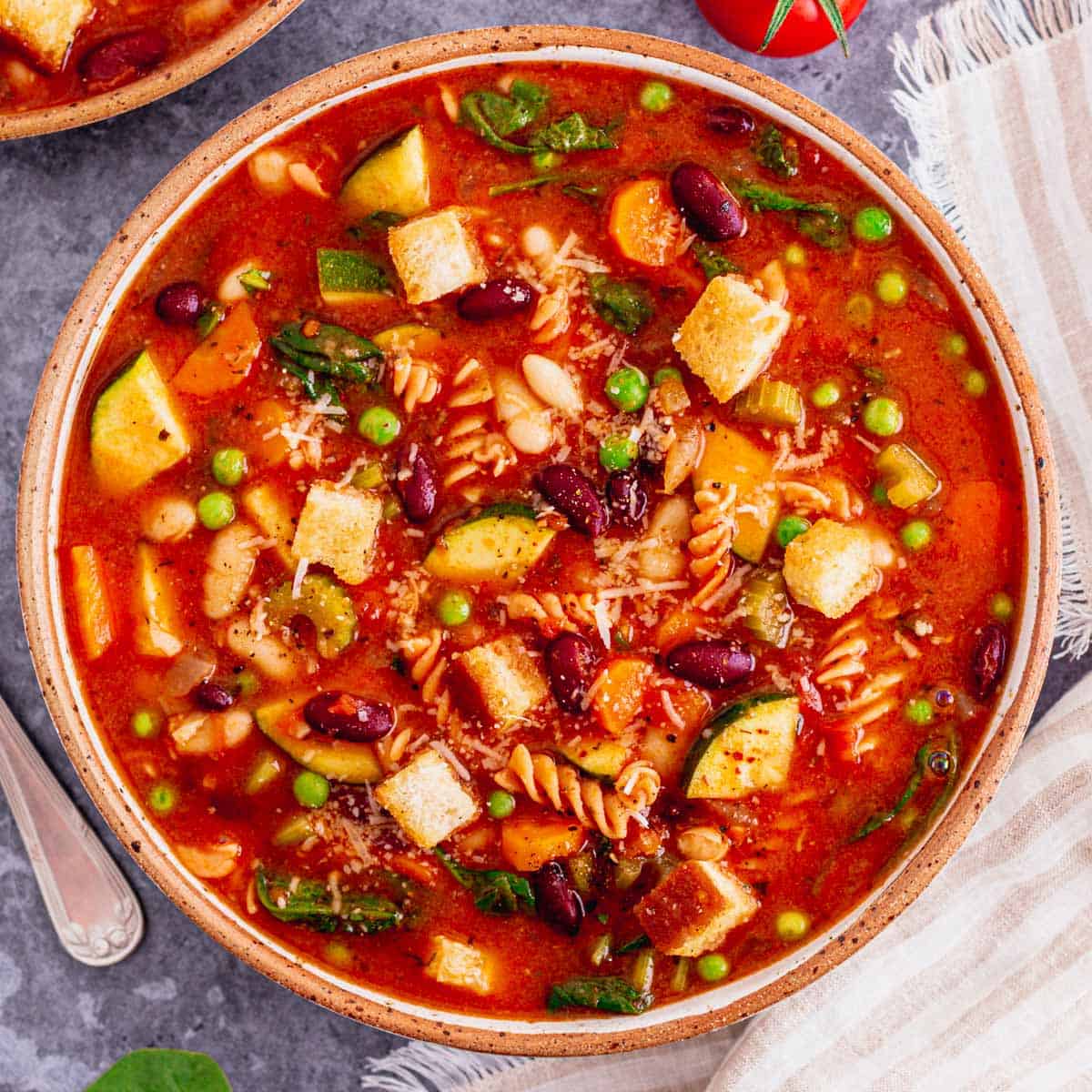 Vegetarian Minestrone Soup