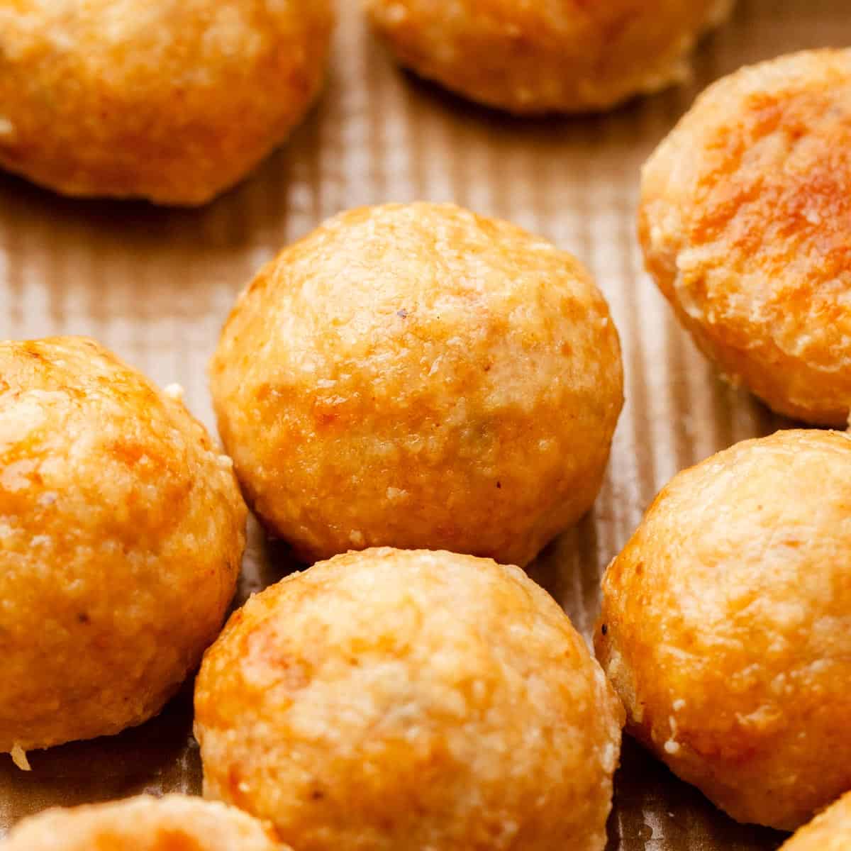 Baked Ground Chicken Meatballs (Juicy)