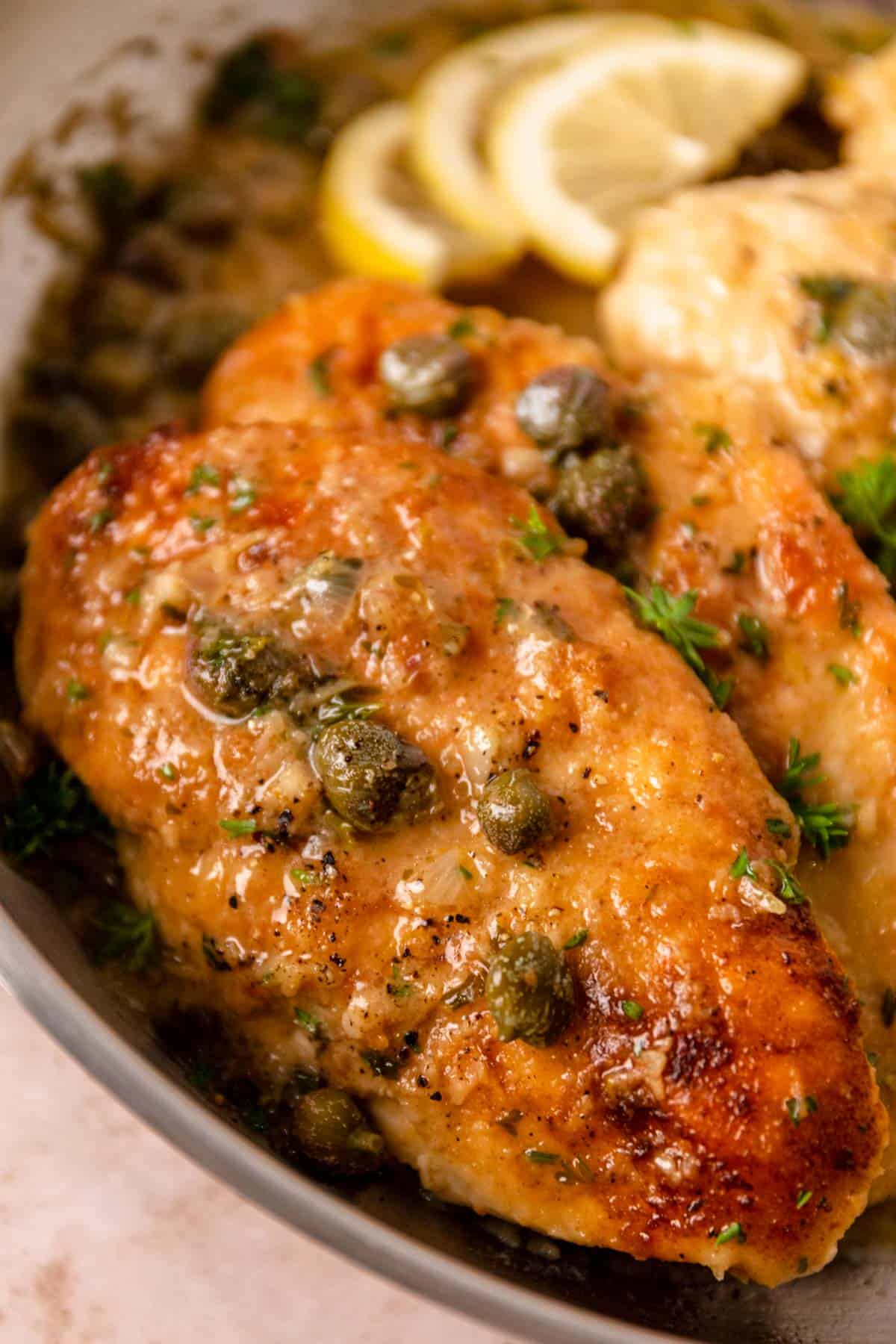 Lemon Caper Chicken (Piccata)