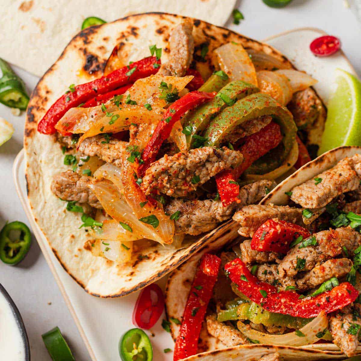 Easy Steak Fajita Recipe With The BEST Marinade