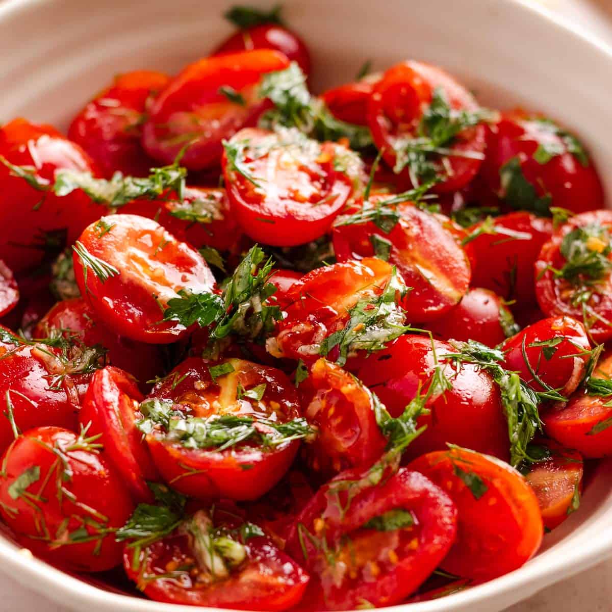 Marinated Cherry Tomatoes