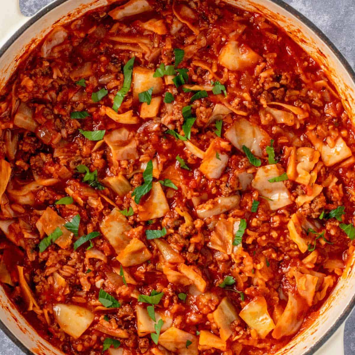 One Pot Cabbage Rolls Recipe