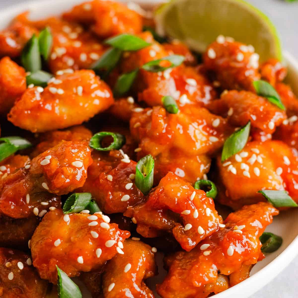 Korean BBQ Fried Chicken Bites (Air Fryer)