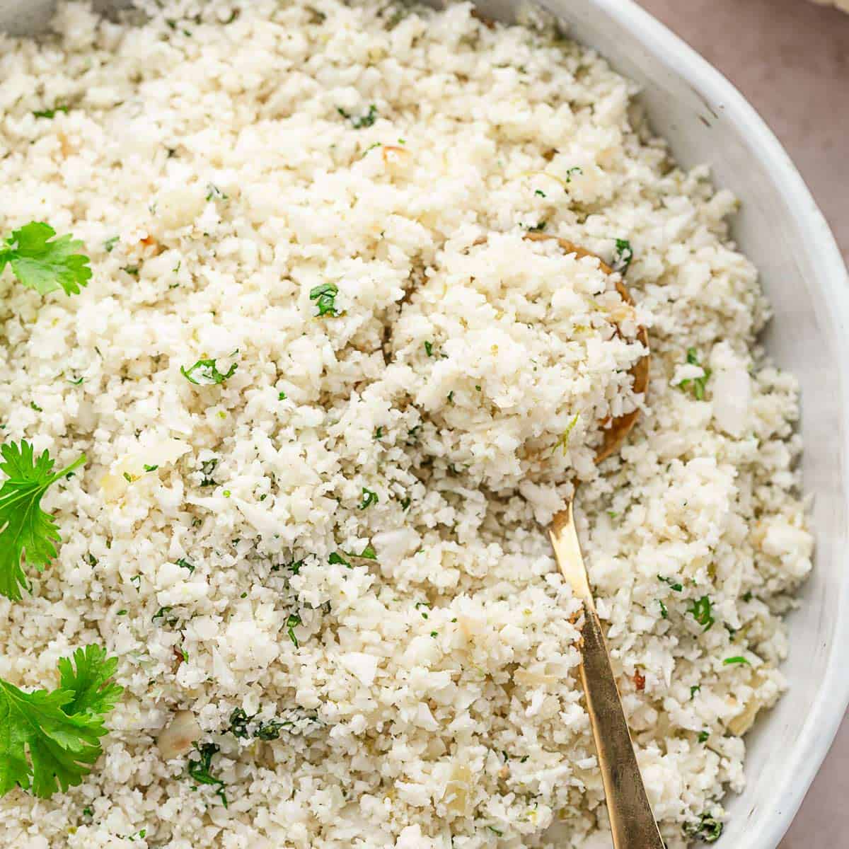 Cauliflower Rice (That Doesn't Taste Bitter)