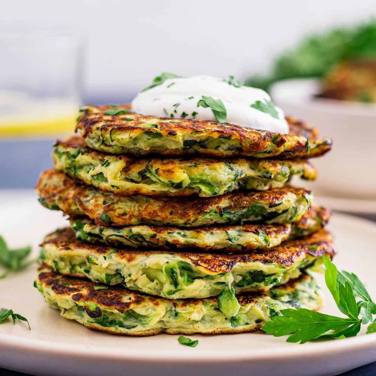 Healthy Zucchini Fritters