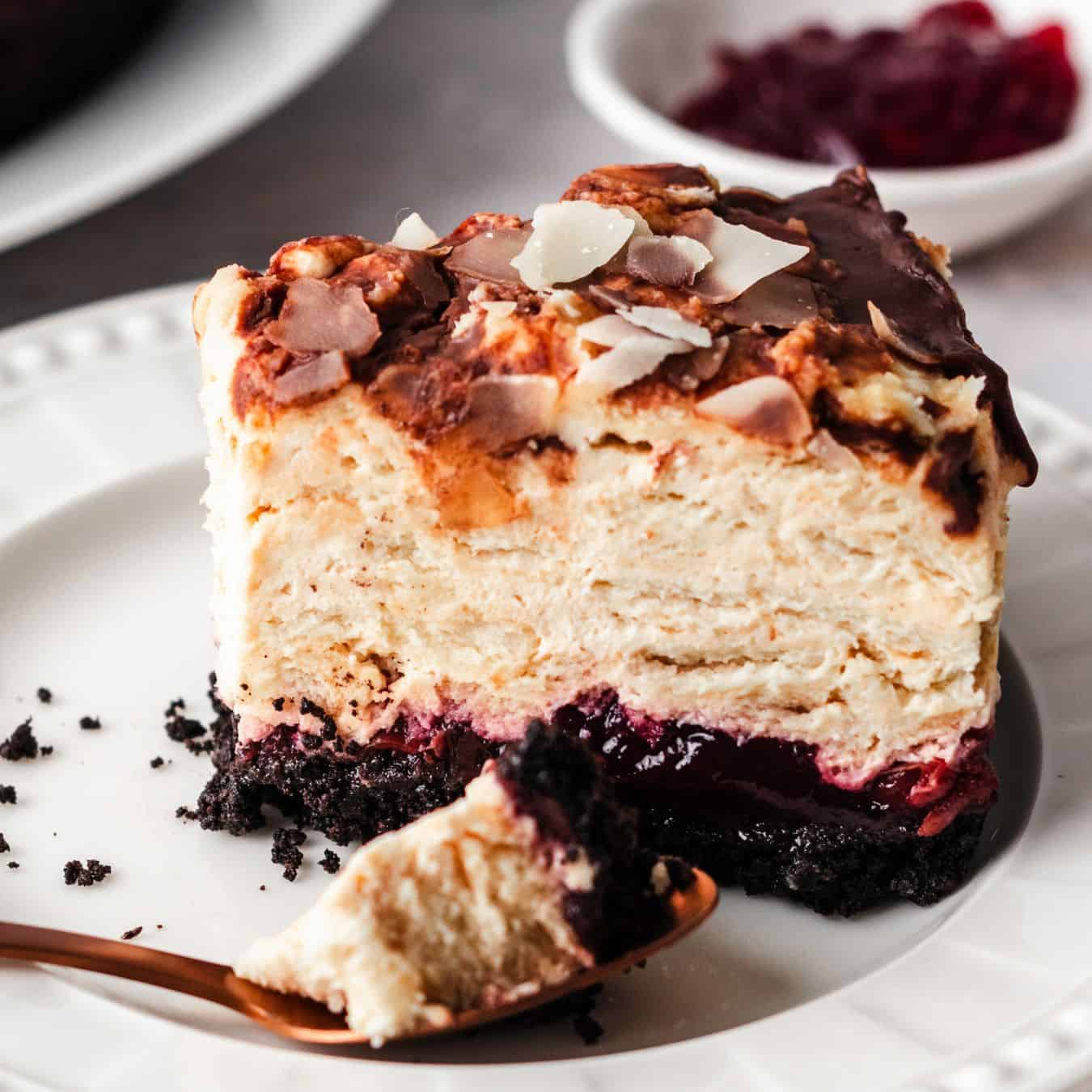 No Bake Sour Cream ‘’Cheesecake’’ (with Oreos)