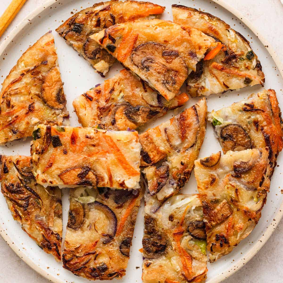 Korean Cabbage Pancakes (Yachaejeon)