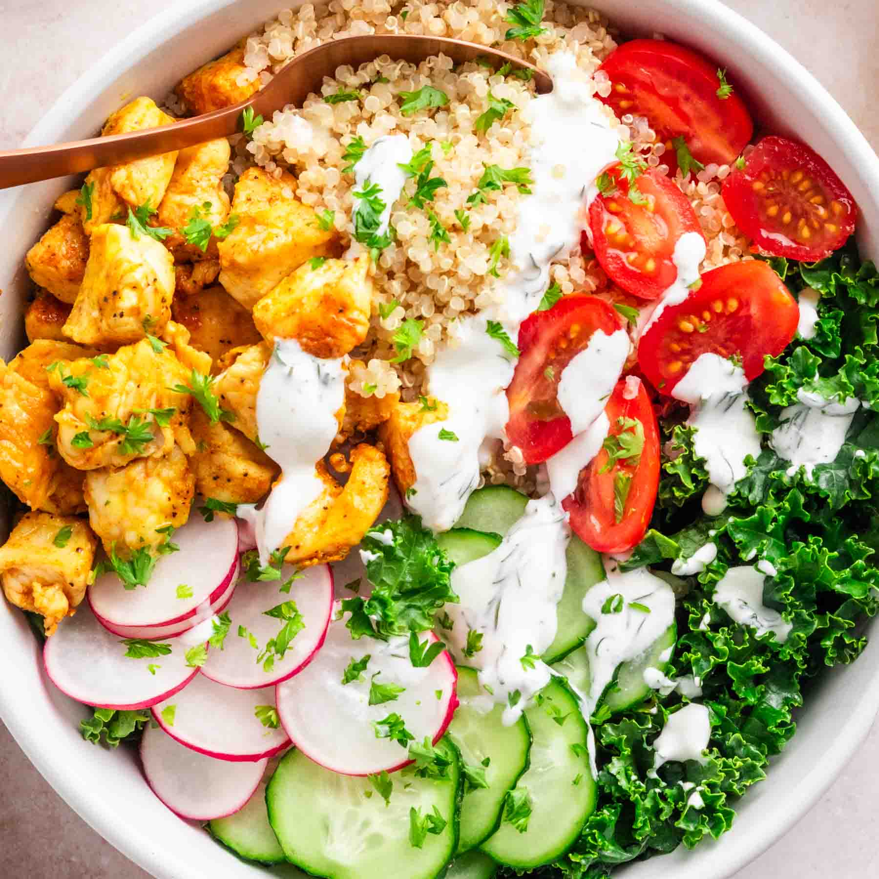 Chicken Quinoa Bowls