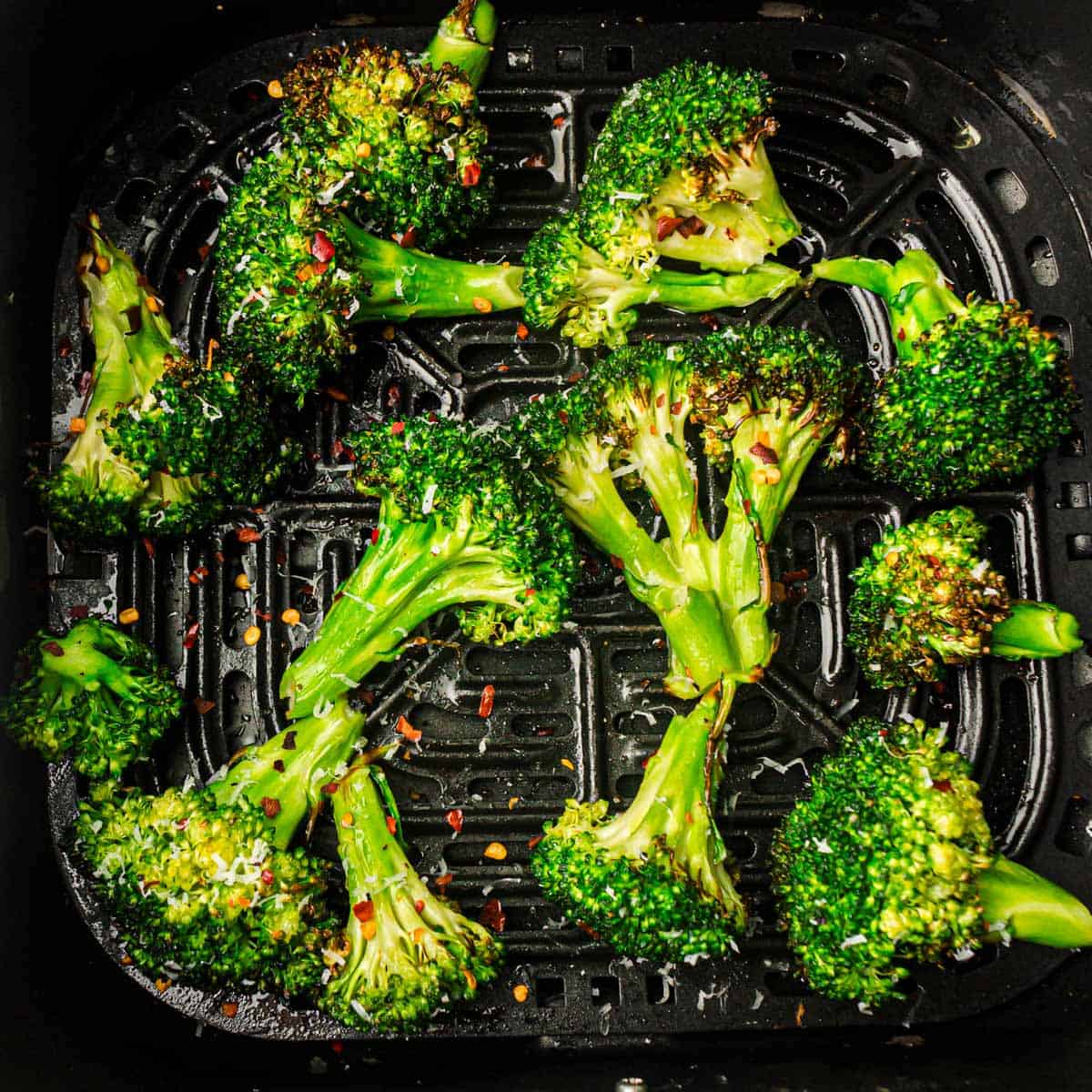 Air Fryer Broccoli (in 13 Minutes!)