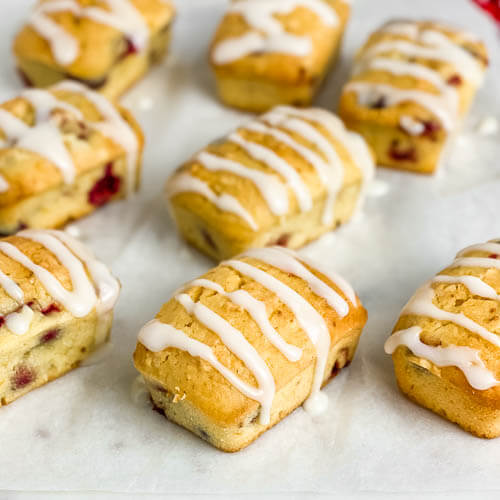 Orange Cranberry Loaf Cake