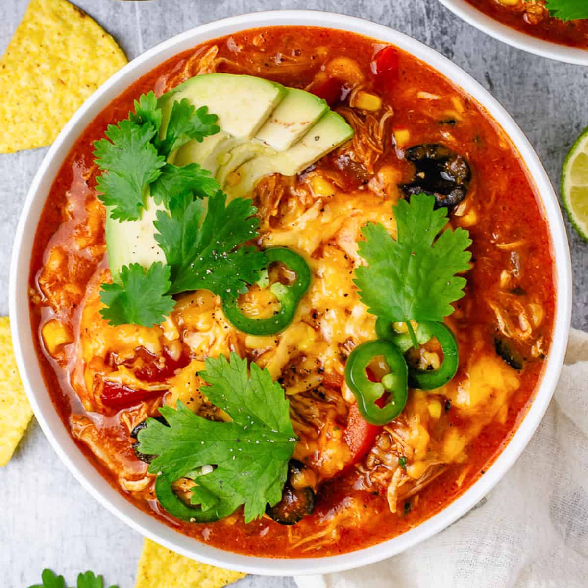 Crockpot Chicken Enchilada