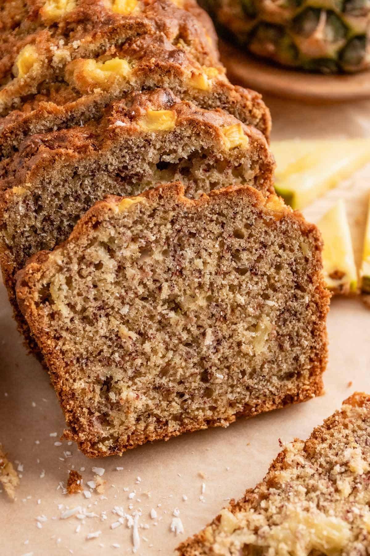 Hawaiian Banana Bread