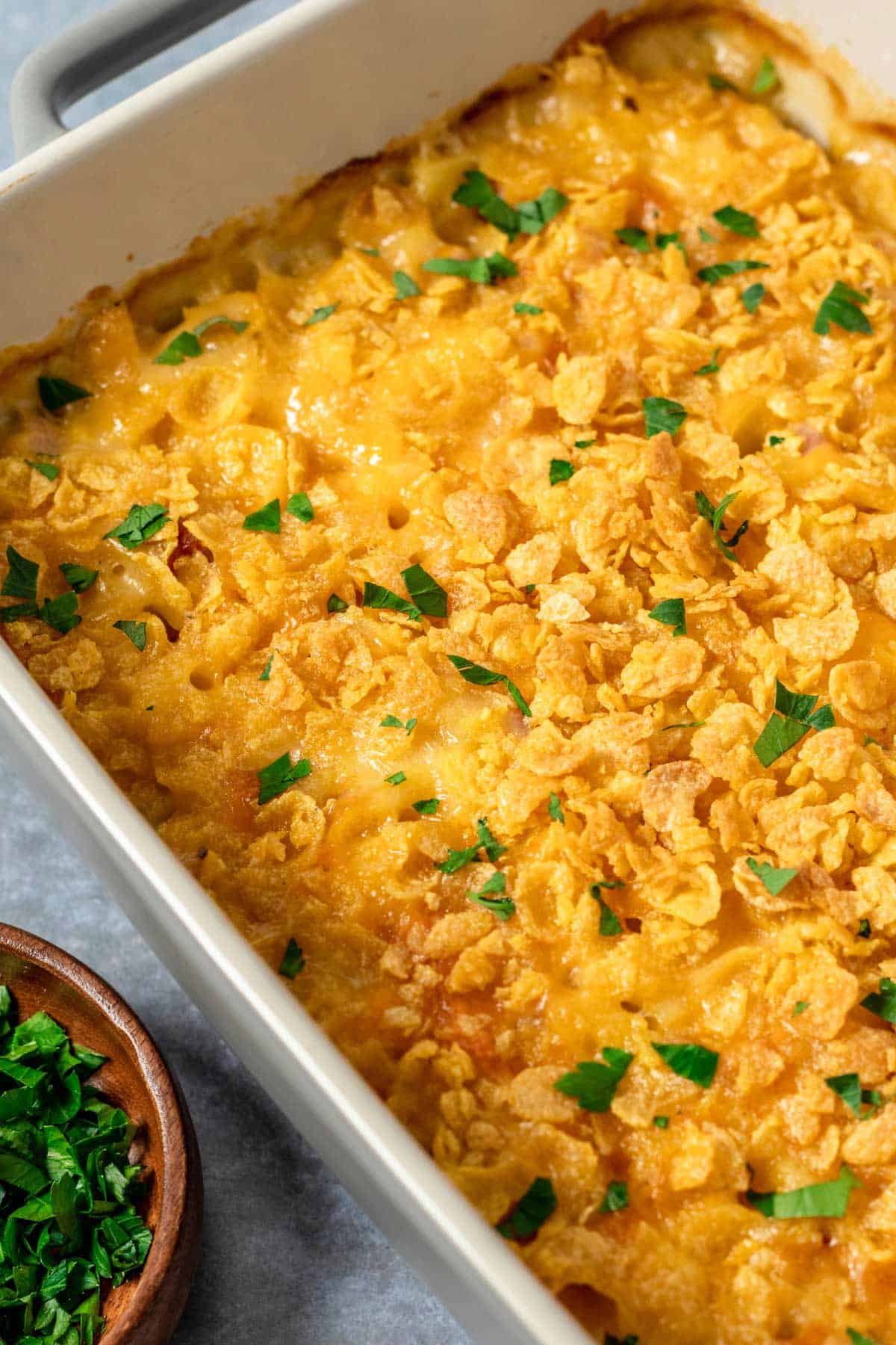 Ham and Potato Casserole With Cornflakes