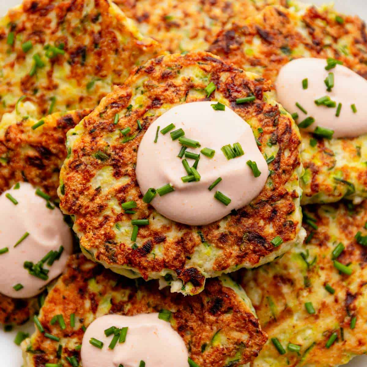 20-Minute Tender Chicken Zucchini Fritters