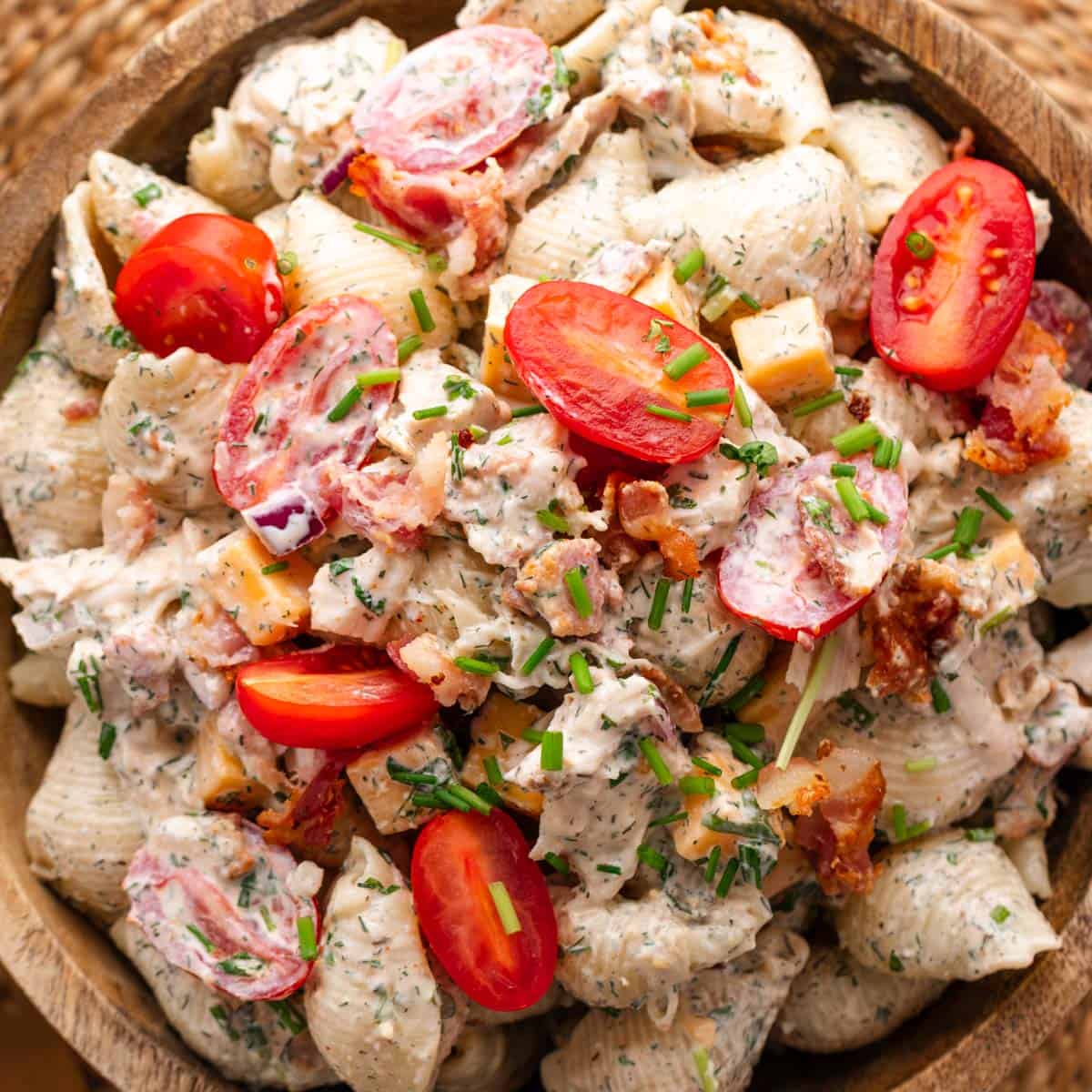 Creamy Chicken Pasta Salad