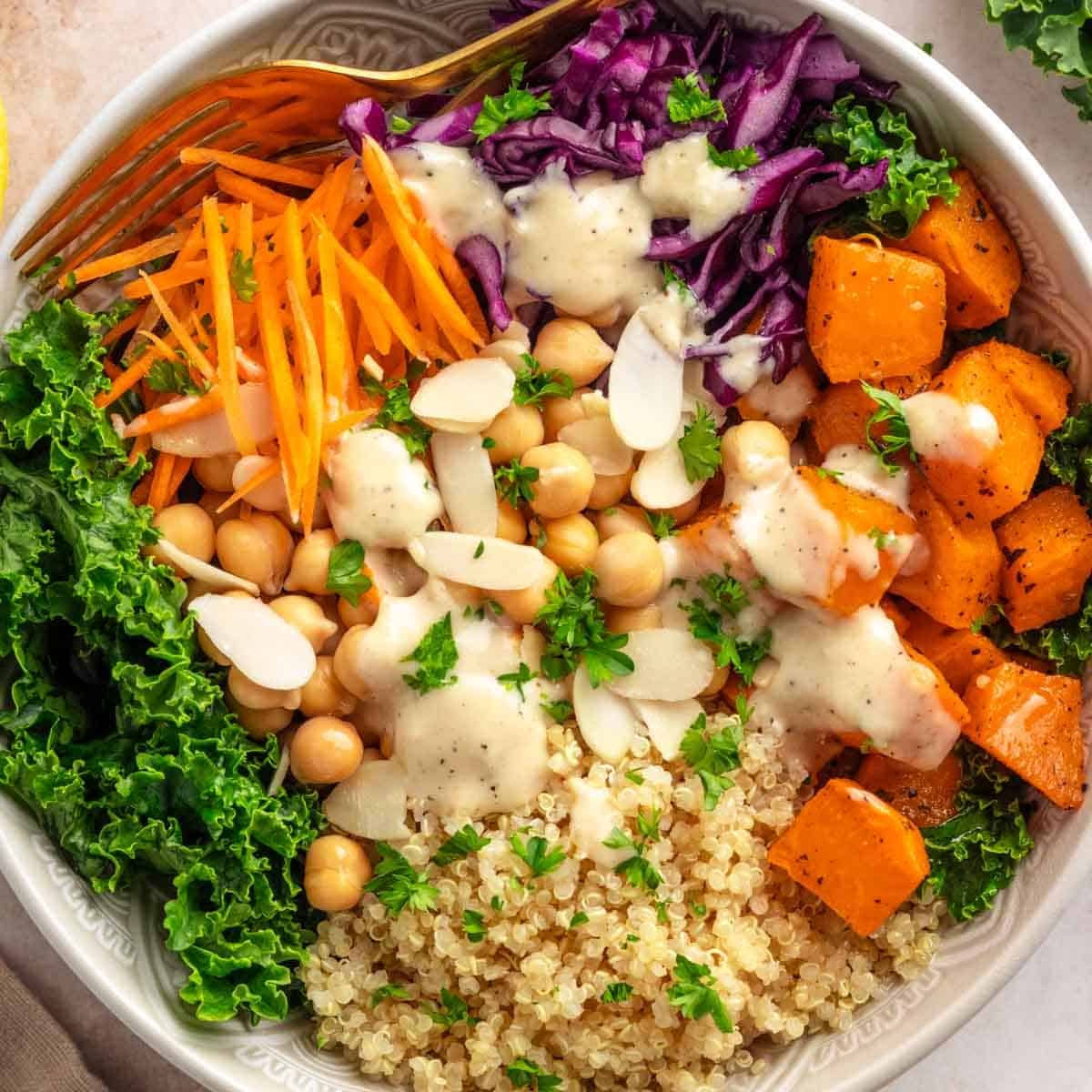 Quinoa Sweet Potato Bowl