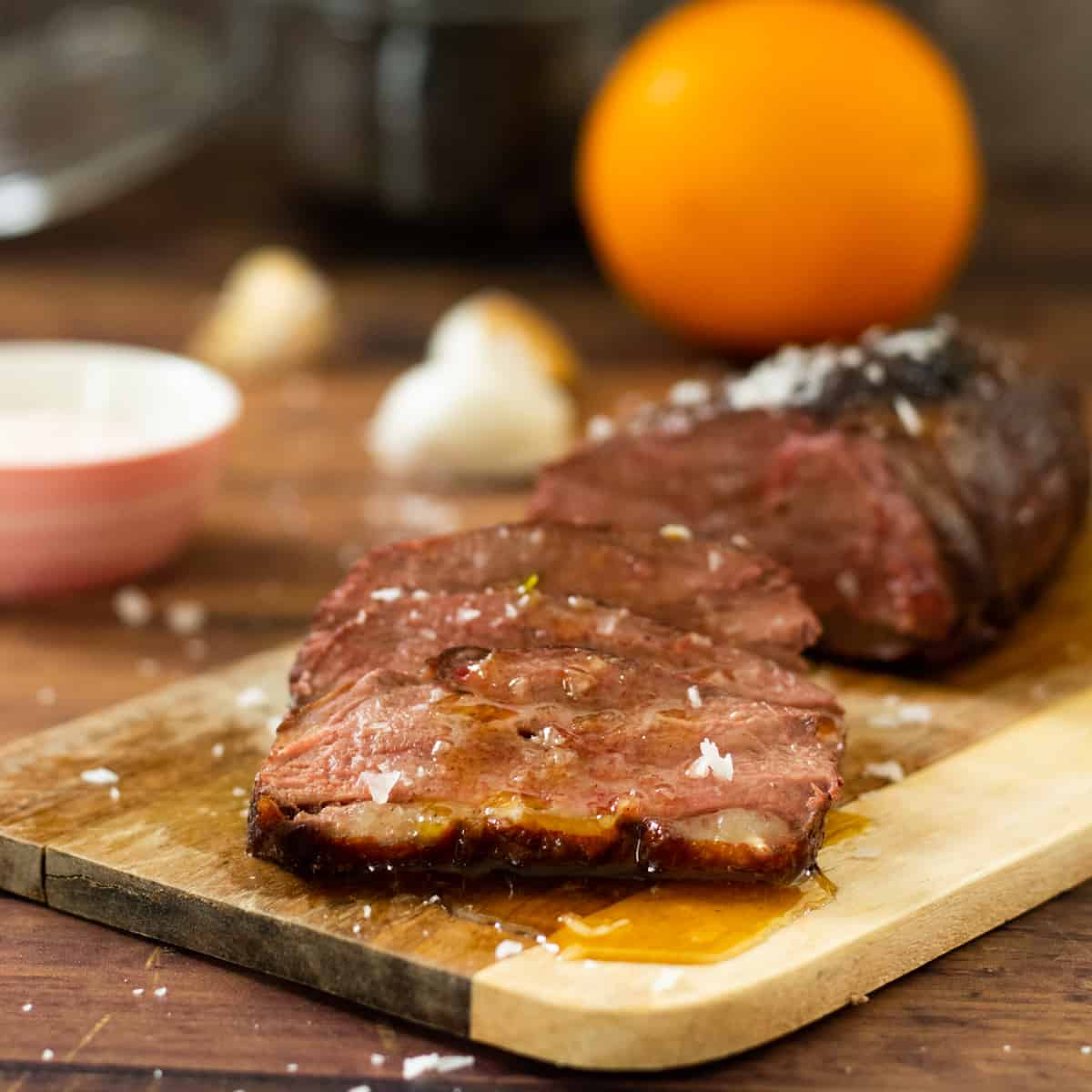Duck in Orange Sauce