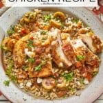 Mediterranean Chicken with Tomatoes and Olives