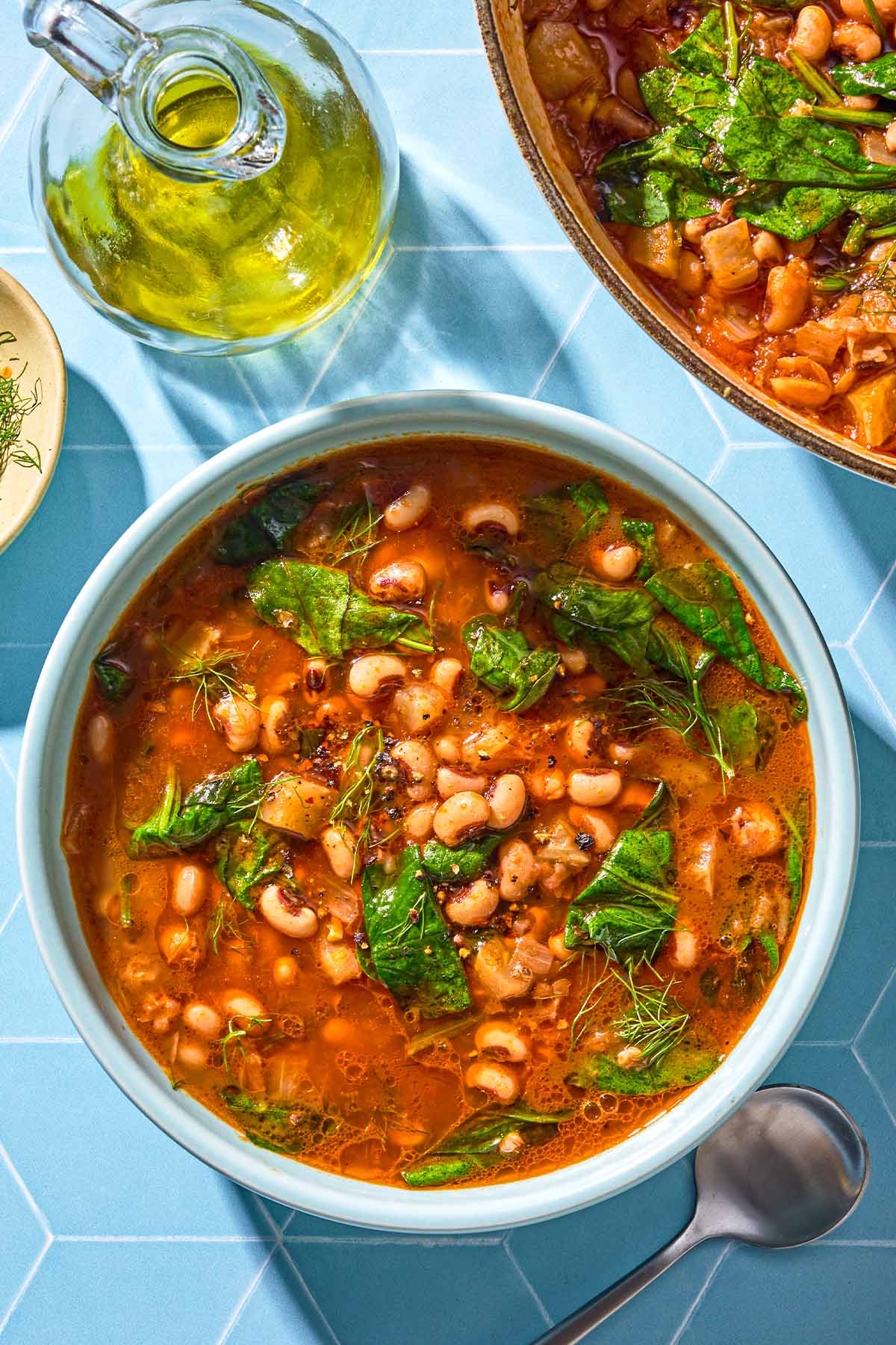 Greek Black-Eyed Pea Soup (Mavromatiká)