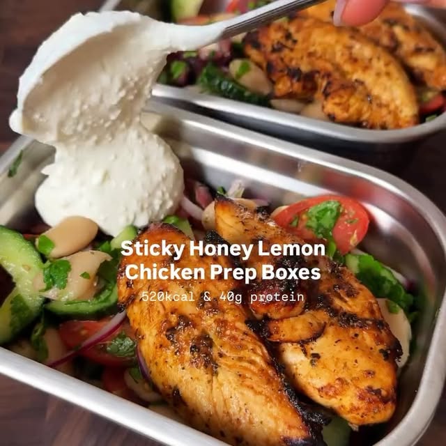 Honey Lemon Chicken Protein Prep Boxes