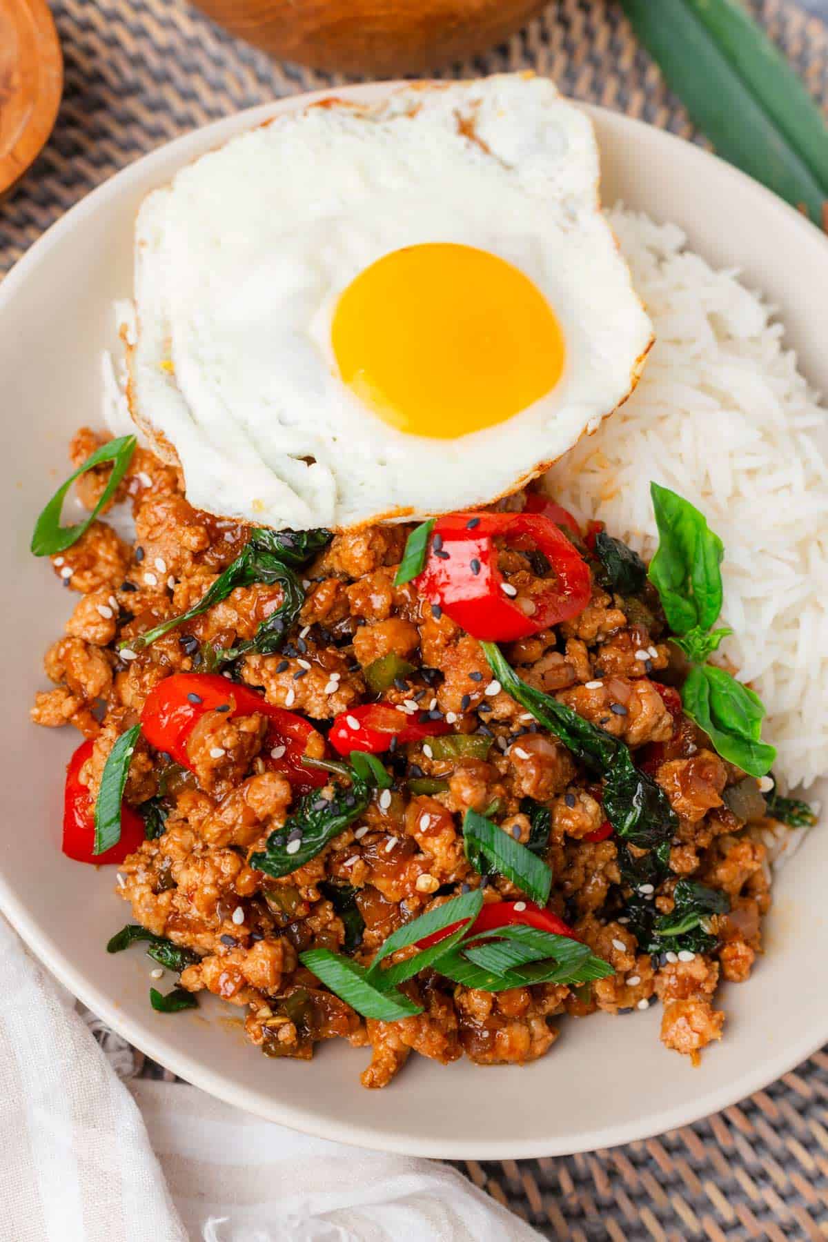 Thai Basil Chicken (Pad Gai Krapow)