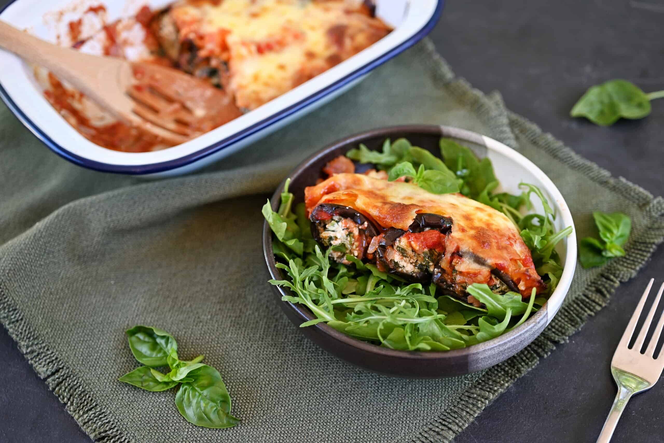 Spinach and Ricotta Rollatini