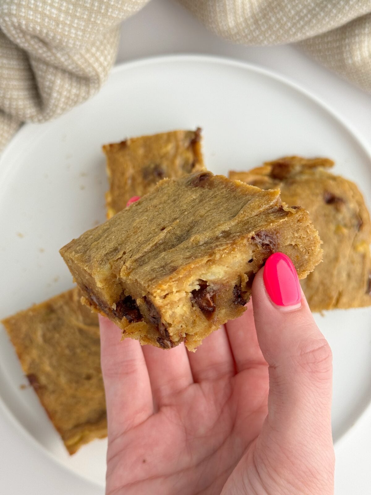 Peanut Butter Banana Bars