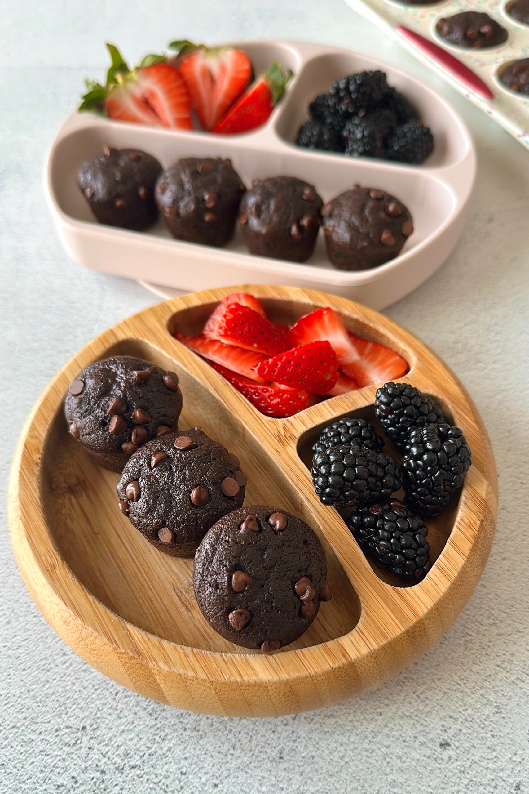 Beet Chocolate Muffins