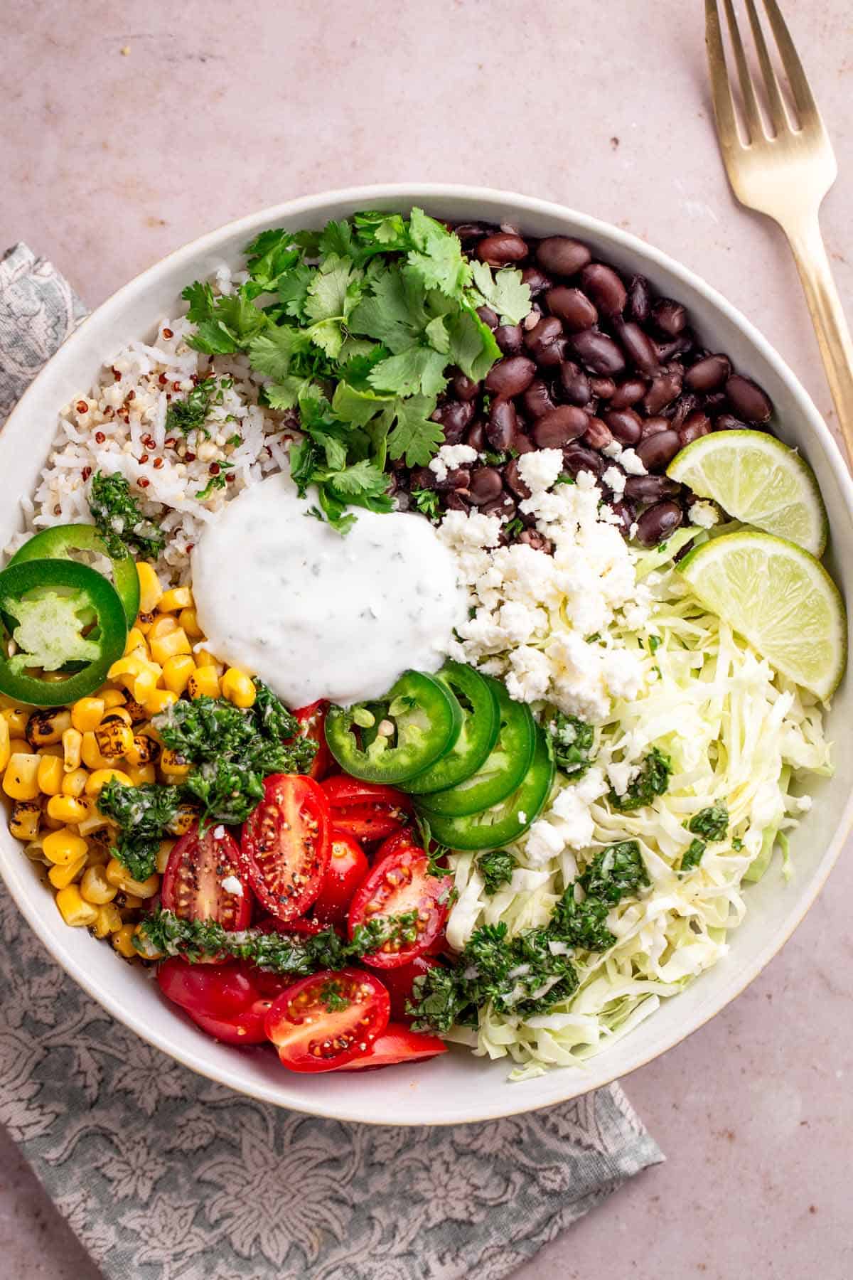 Vegan Burrito Bowls