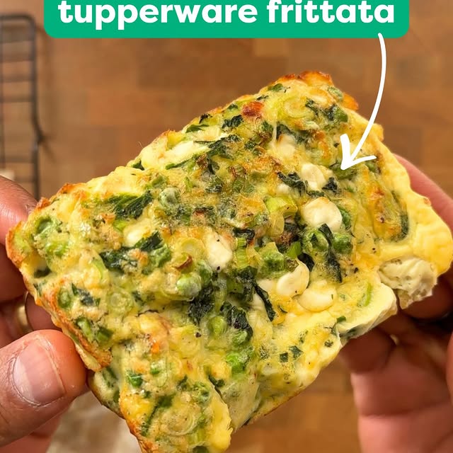 High Protein Tupperware Frittatas - Recipe photo