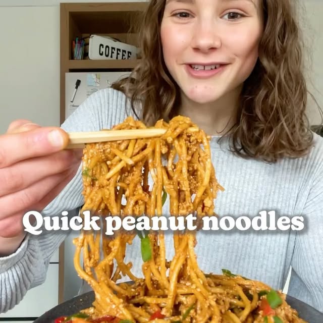 Quick Peanut Noodles