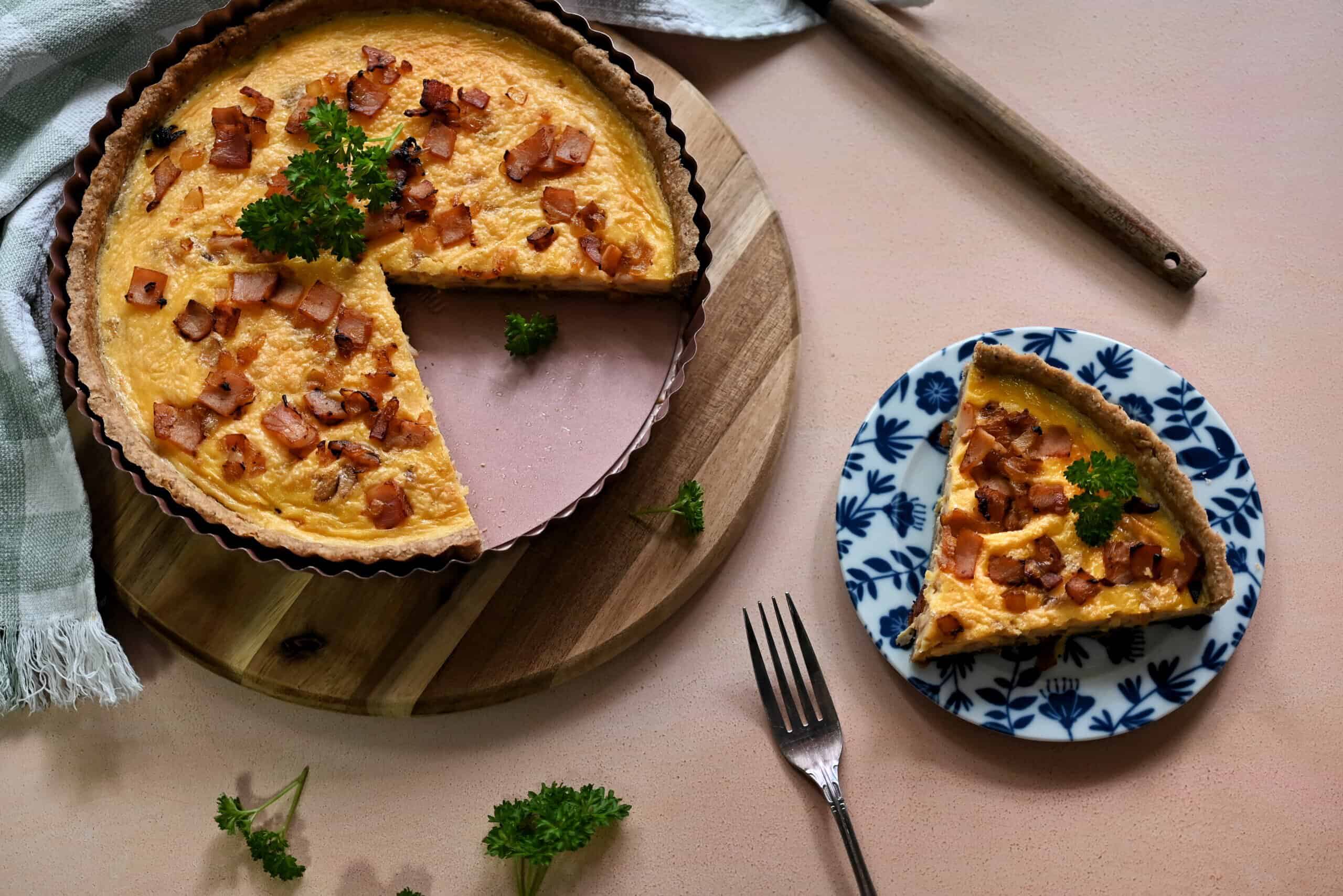 Keto Quiche Lorraine