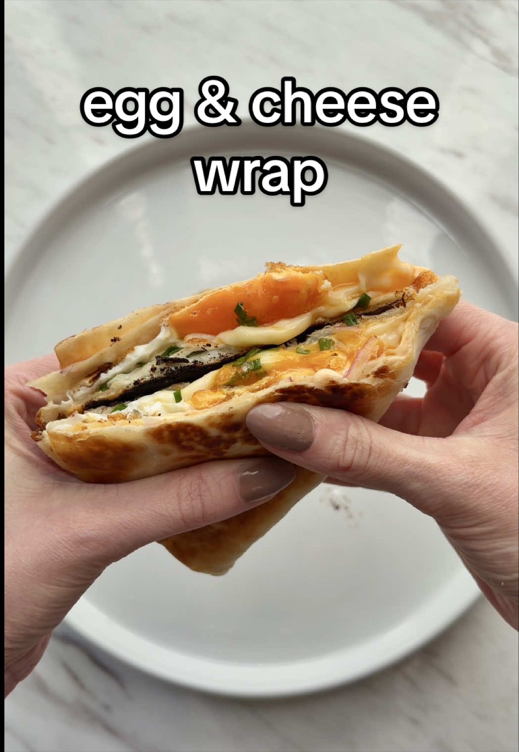 Fried Egg & Cheese Wrap