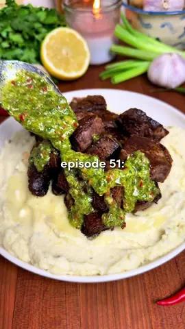 Chimichurri Steak Bites