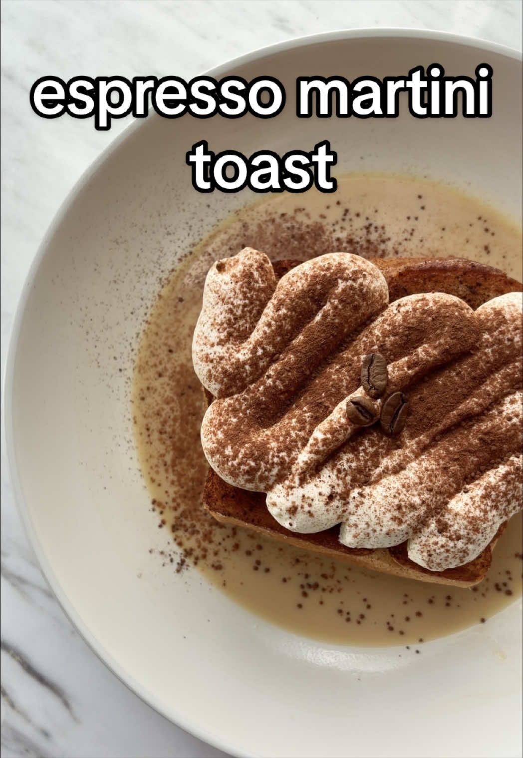 Espresso Martini Inspired Brioche Toast - Recipe photo