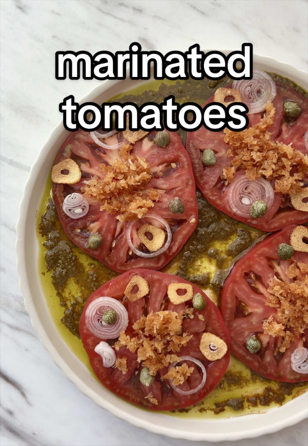 Marinated Tomatoes